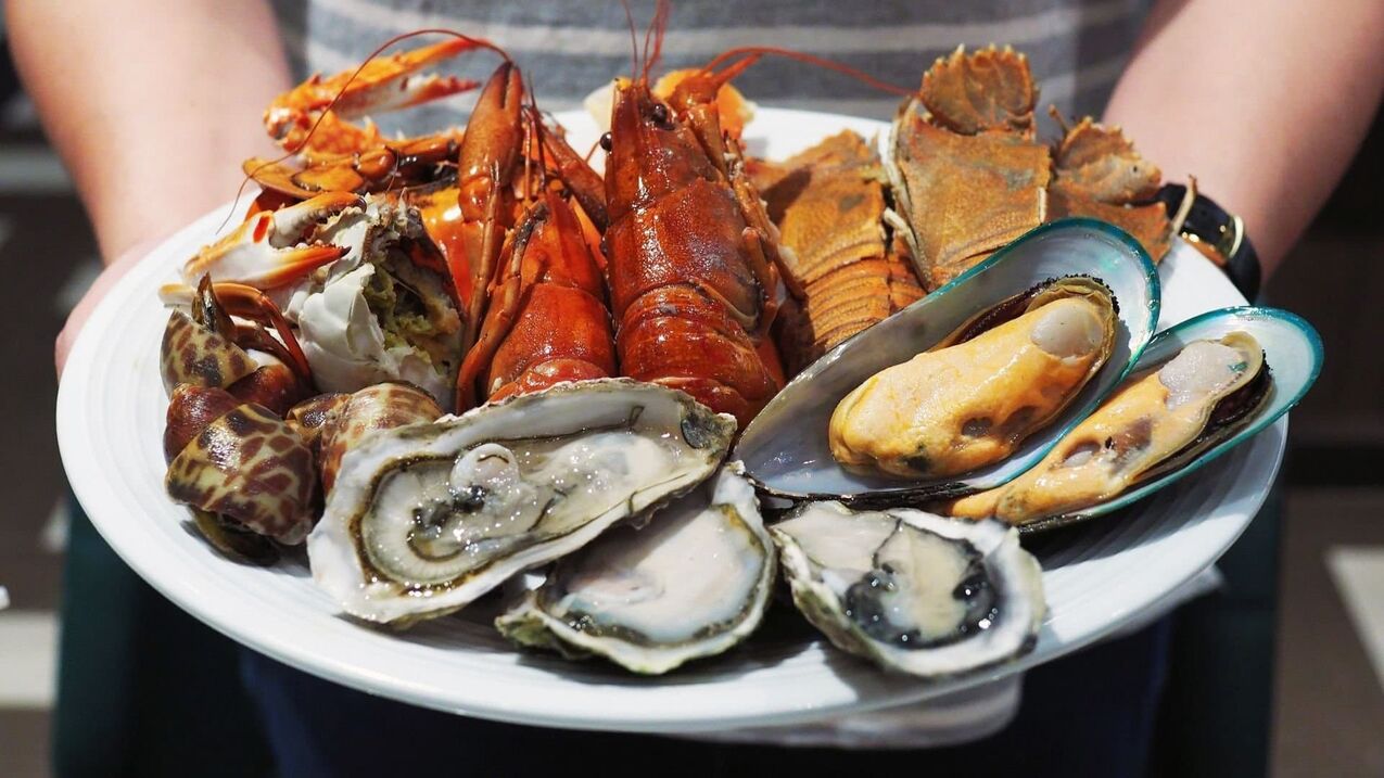 fructe de mare pentru a crește potența