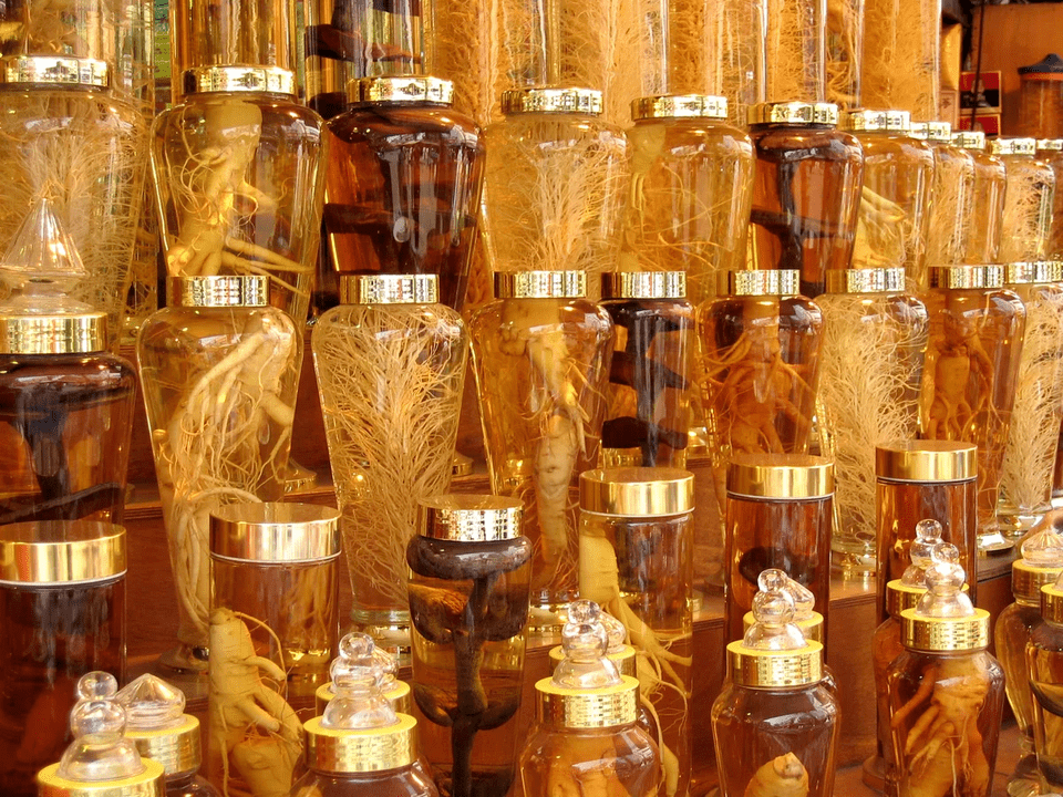 rădăcină de ginseng pentru a crește potența